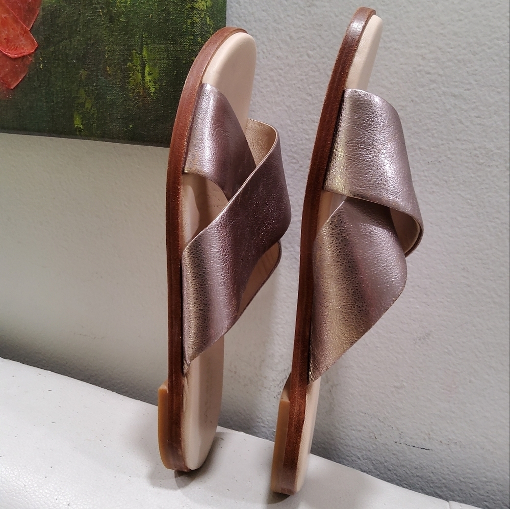 Cole Haan Anika Flat Criss-cross Sandals Size 6,5 - Picture 5 of 7